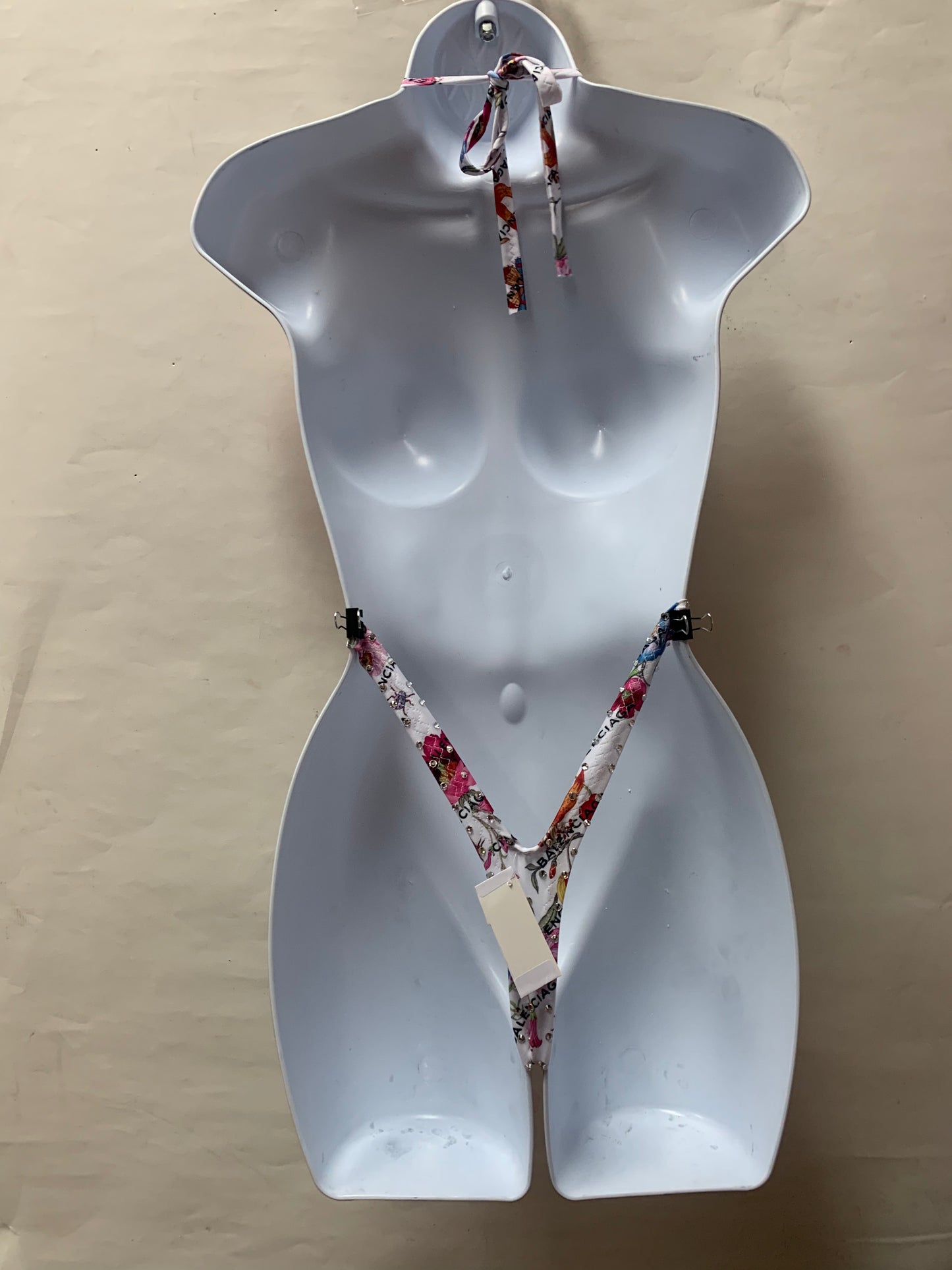 One Piece Rhinestone Ensemble